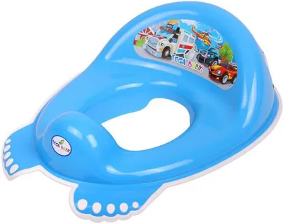 Produktbild von Rutschfester Kinder-Toilettensitz Cars blau