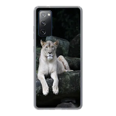 Produktbild von MuchoWow® Handyhülle Schutzhülle Hülle für Samsung Galaxy S20 FE Löwe - Wilde Tiere - Porträt Silikon Softcase Handy Hülle - Abdeckung