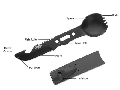Obrázek produktu pro Survival Essentials 8v1 - Stan Gadget, Kempování