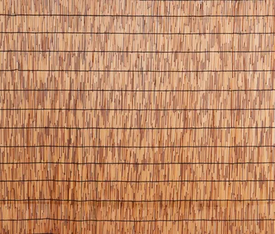 Image de SucceBuy 5,5ft x 16,4ft clôture en roseaux naturels, écran de roseaux, terrasse balconReproduction, jardin arrière cloison, panneau d'intimité, 0 tension, roseaux, brun