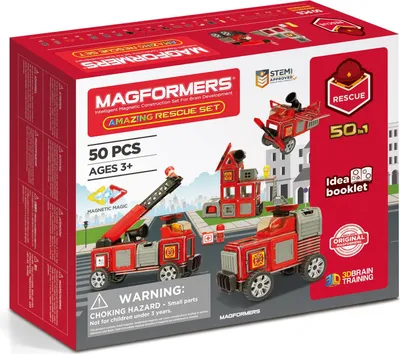 Image de Magformers Rescue set 50el