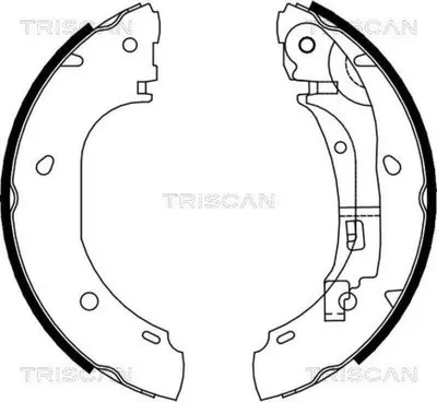 Immagine prodotto di TRISCAN Set ganasce freno posteriore 8100 10007