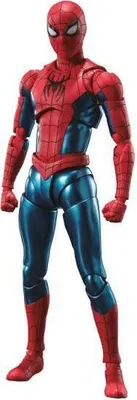 Produktbild von Bandai Tamashii Nations Spider-Man: No Way Home S.H. Figuarts Actionfigur Spider-Man (New Red & Blue Suit) 15 cm