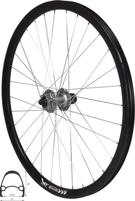 Produktbild von REDONDO 29 Zoll E-Bike Hinterrad Laufrad Hohlkammer Felge Shimano M525 Schwarz