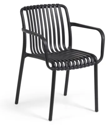 Produktbild von Outdoor-Stuhl Isabellini in Schwarz 54 x 80 x 49 cm