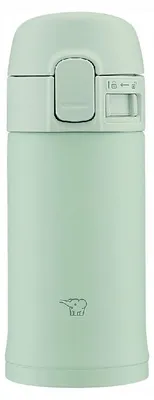 Produktbild von Zojirushi SM-PD20GM Edelstahl Thermobecher 200ml Salbeigrün