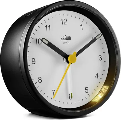 Produktbild von Braun BC 12 BW Quarzwecker schwarz