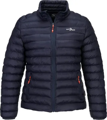 Produktbild von Blue Wave Damen Steppjacke Ornella mit Stehkragen - Gesteppte Jacke packable inkl. Packbeutel in Marine Größe 44