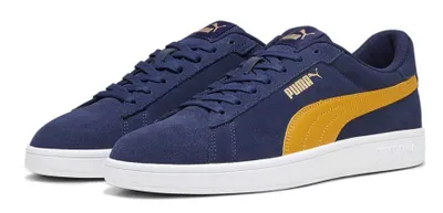 Produktbild von Puma Retro Sneaker Echtleder 'Smash 3.0'  puma navy-amber-gold-white, Neutral EU:40 EU