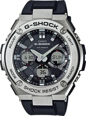 Image de CASIO G-SHOCK Hommes Noir Casio-GST-S110-1AER
