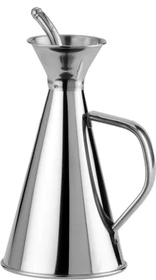 Produktbild von Ölkännchen Edelstahl 1/4 l - Silber