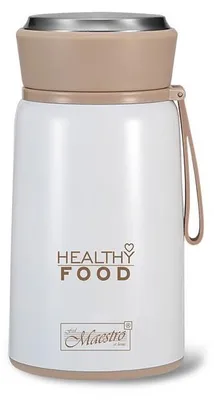 Produktbild von Maestro Weiße Lunch-Thermoskanne 800 ml
