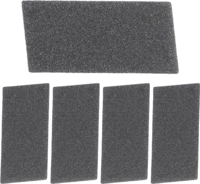 Produktbild von McFilter | Ersatzfilter (5 Stück) Schwammfilter geeignet für Bauknecht Whirlpool Ignis HX 481010354757, Zubehör für Trockner, 220 x 107 x 8mm