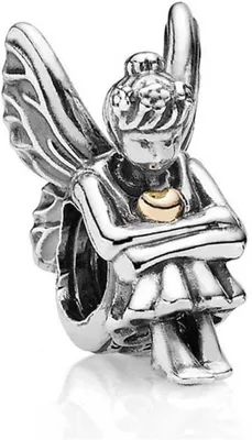 Obrázok produktu pre Náramok Pandora Charm, motív víly, dvojfarebný, model 791206