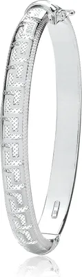 Image de Jonc à Charnière Femme Argent fin 925 - 8mm, 16 Grammes; TRS32871