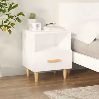 Obrázek produktu pro vidaXL Noční stolek bílý 40x35x47 cm