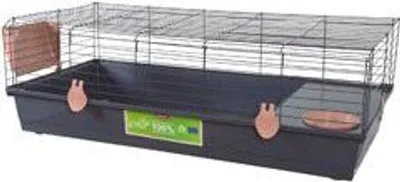 Obrázok produktu pre Klietka hlodavec EHOP 120cm šedá/ružová s výbavou Zolux