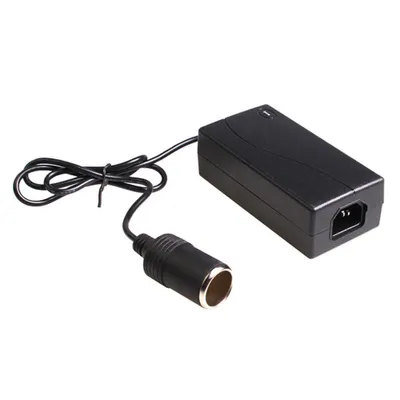 Produktbild von Q69C Bolwins 60W KFZ Spannung Wandler Konverter Netzteil EU Steckdose Ladegerät 220V AC
