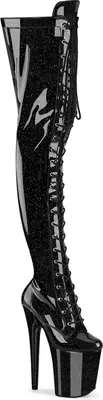 Produktbild von FLAMINGO-3020GP Damen Boots von Pleaser, Schwarz  , EU 38, US 8
