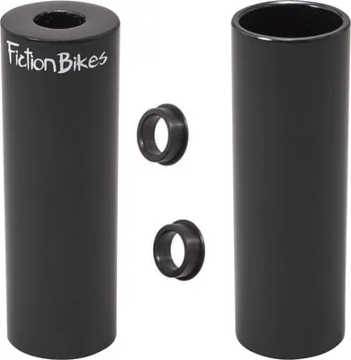 Produktbild von Fiction Troop Stahl Freestyle BMX Pegs schwarz (2er Set)