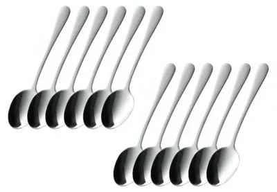 Kaffeelöffel Set, 12 Stück, Edelstahl, poliert, 137 mm