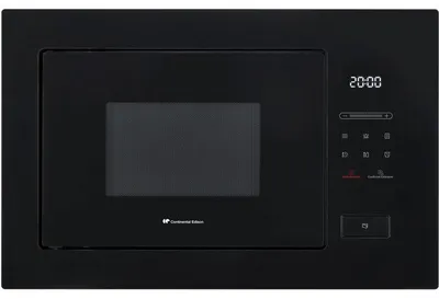 Immagine prodotto di Forno a microonde da incasso senza piatto girevole – Modello a base piatta – CEMO26GEFB – Nero – 1450 W – 26 l – 59,5 x 36,9 x 38,2 cm