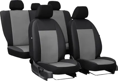 Produktbild von Sitzbezüge Auto Universal Schonbezug Autositzbezüge Bezüge für Rover 25 Grau Set