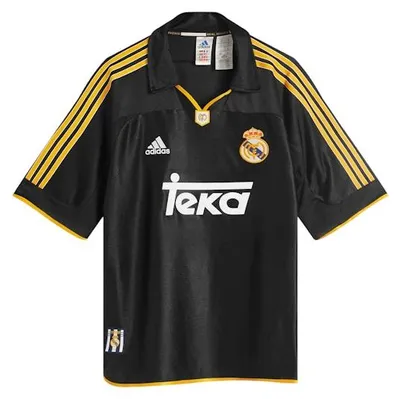 Produktbild von adidas Real Madrid 99/00 Away Jersey Black - EU S
