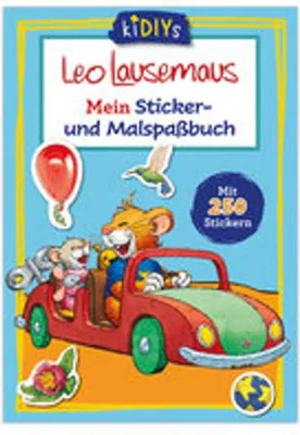 Image de Leo Lausemaus Mein Sticker- und Malspaßbuch mit 250 Stickern