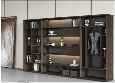 Image de Armoires de salon de luxe Meubles de bureau Étagère JVmoebel