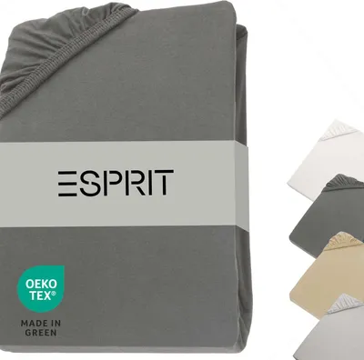 Produktbild von ESPRIT Spannbettlaken PREMIUM Anthrazit 150 x 200 cm