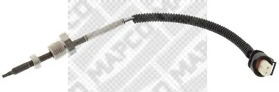 Produktbild von MAPCO 88876 Abgastemperatursensor passend für MERCEDES-BENZ A-Klasse (W169) 130mm