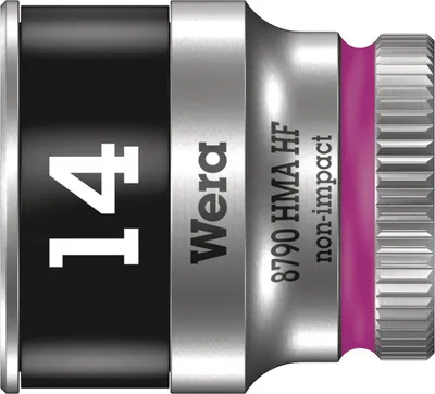Produktbild von Wera 8790 HMA HF Zyklop-Steckschlüsseleinsatz mit 1/4"-Antrieb mit Haltefunktion Pink