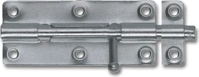 Produktbild von IBFM Standard Bolzenriegel Grendelriegel Länge 140 mm, Türriegel Stahl verzinkt