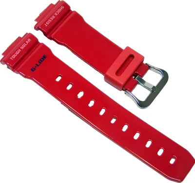 Produktbild von Ersatzband Resin rot für Casio G-Shock GWX-5600C 10443275 GWX-5600