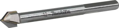Obrázok produktu pre Makita D-78477, Vŕtačka, Sklenený vrták, rotácia vpravo, 1,2 cm, 96 mm, Sklo