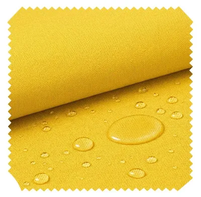 Produktbild von novely® OXFORD SUNSET 420D - UV-Beständiger Polsterstoff - Wasserdichter Outdoor-Stoff - Polyester Möbelstoff - Pflegeleichte Meterware 1lfm - Farbe: 33 Sonnengelb C-Y