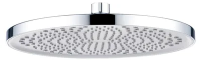Produktbild von Duschkopf Regendusche Ø260mm 10 Zoll Rund mit Anti-Kalk-Düsen Wassersparend Chrom