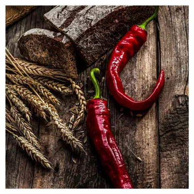 Zdjęcie produktu dla STYLERObraz na szkle GLASSPIK PEPPERS2A 30x30