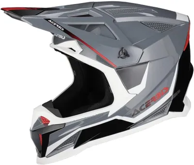 Produktbild von Motocross-Helm T711 Grau Größe L