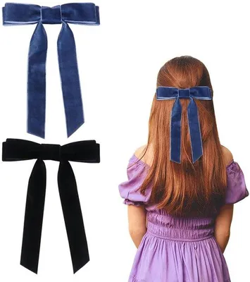 Produktbild von Schwarze Haarspangen für Frauen und Mädchen, 2er Pack