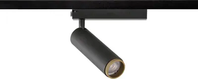 Produktbild von SLV GRIP! M, 1 Spot, zylindrisch, 3000K, 20W, PHASE, 42°, schwarz / gold 1008427