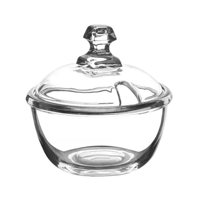 Image de TADAR sucrier en verre / récipient en verre pour le sucre / bol à sucre
