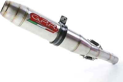 Image de GPR Deeptone Slip-On d'échappement en acier inoxydable pour Fantic Motor XMF 125