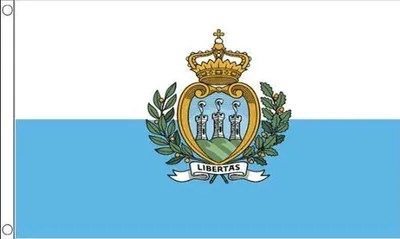 Produktbild von Jumadas San-Marino-Flagge – San-Marino-Flagge – Flaggen – Polyester – 150 x 90 cm
