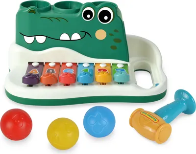 Image de Xylophone crocodile 25 cm