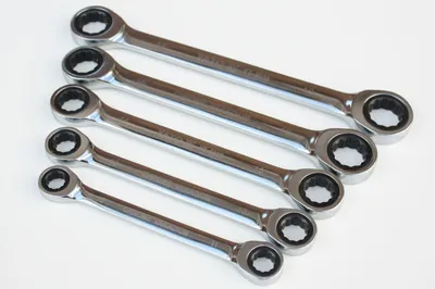 Obrázek produktu pro Dvojitý očkový ráčnový klíč 10/11 mm, 72 zubů, CrV