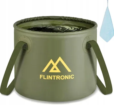 Produktbild von Faltbarer Eimer 20L Camping leicht tragbar