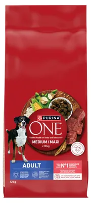 Zdjęcie produktu dla PURINA ONE MED/MAX Adult Beef & Rice 12kg - Sucha karma dla psów
