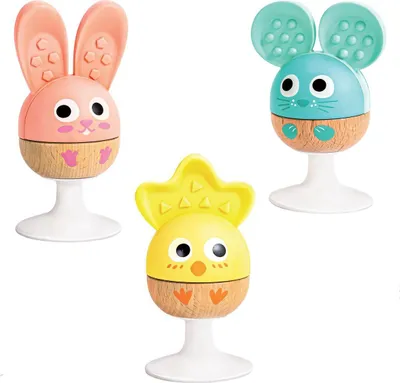 Produktbild von Hape Rassel und Beißring-Set, Junge/Mädchen, 0 Monat( e), Gemischte Farben